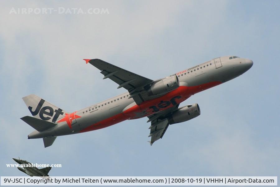 9V-JSC, 2005 Airbus A320-232 C/N 2395, Jetstar Asia