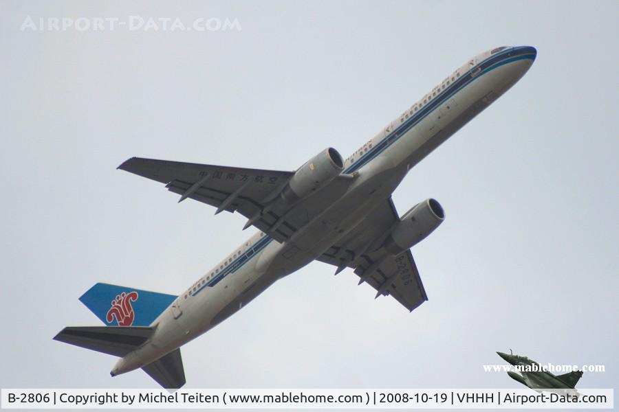 B-2806, 1989 Boeing 757-21B C/N 24401, China Southern Airlines