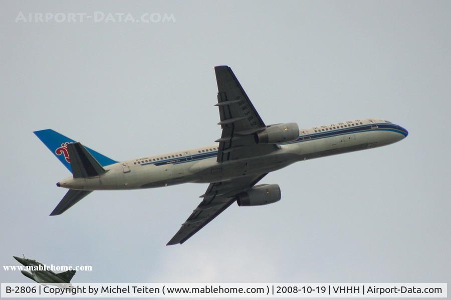 B-2806, 1989 Boeing 757-21B C/N 24401, China Southern Airlines