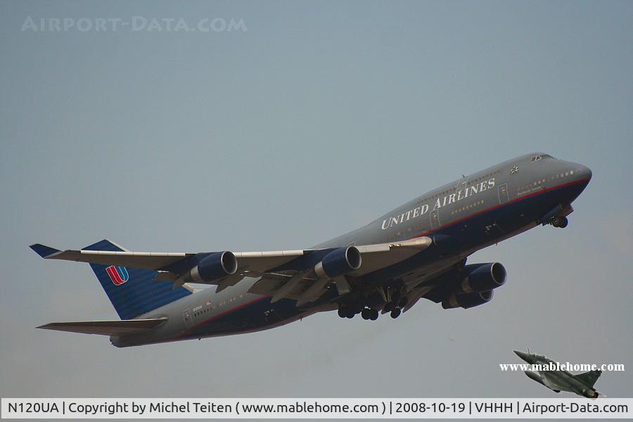 N120UA, 1999 Boeing 747-422 C/N 29166, United Airlines