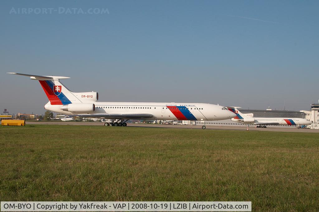 OM-BYO, 1989 Tupolev Tu-154M C/N 89A803, Slovak Government Tupolev 154