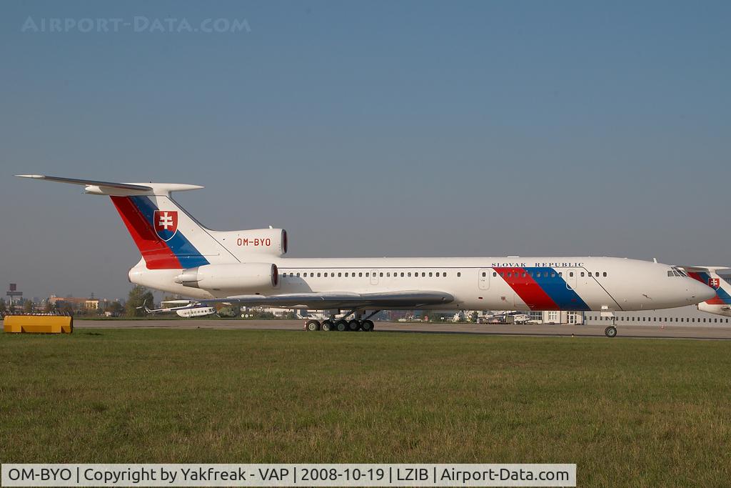 OM-BYO, 1989 Tupolev Tu-154M C/N 89A803, Slovak Government Tupolev 154