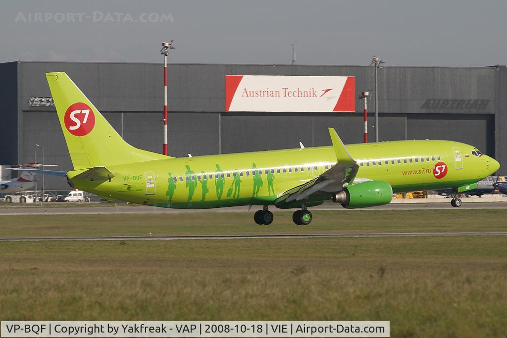 VP-BQF, 2001 Boeing 737-83N C/N 28243, S7 Boeing 737-800