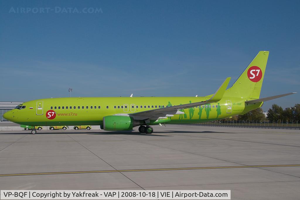 VP-BQF, 2001 Boeing 737-83N C/N 28243, S7 Boeing 737-800