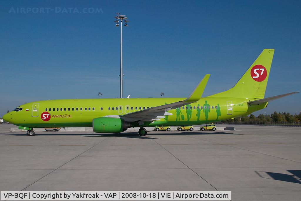 VP-BQF, 2001 Boeing 737-83N C/N 28243, S7 Boeing 737-800