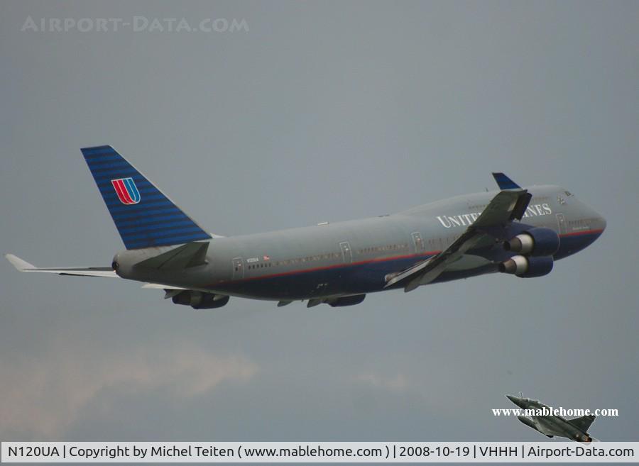 N120UA, 1999 Boeing 747-422 C/N 29166, United Airlines