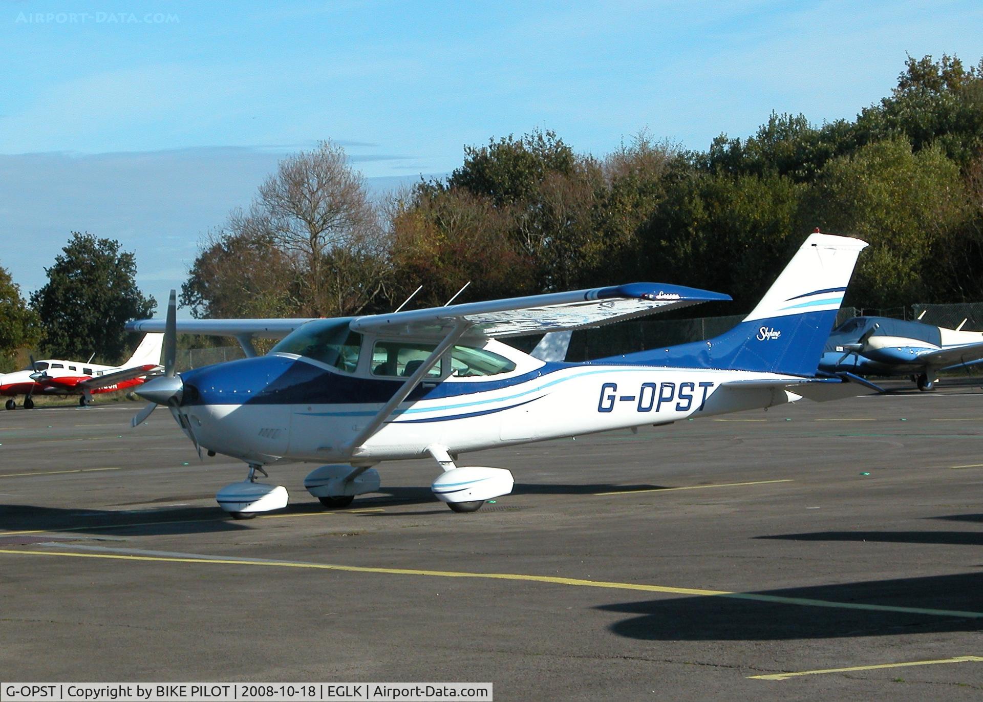 G-OPST, 1981 Cessna 182R Skylane C/N 182-67932, CLEAN AND SHINY