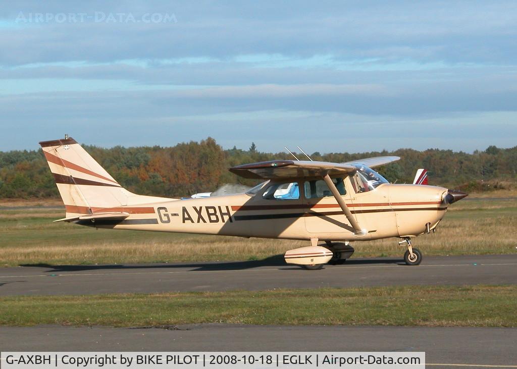 G-AXBH, 1969 Reims F172H Skyhawk C/N 0571, POPHAM RESIDENT