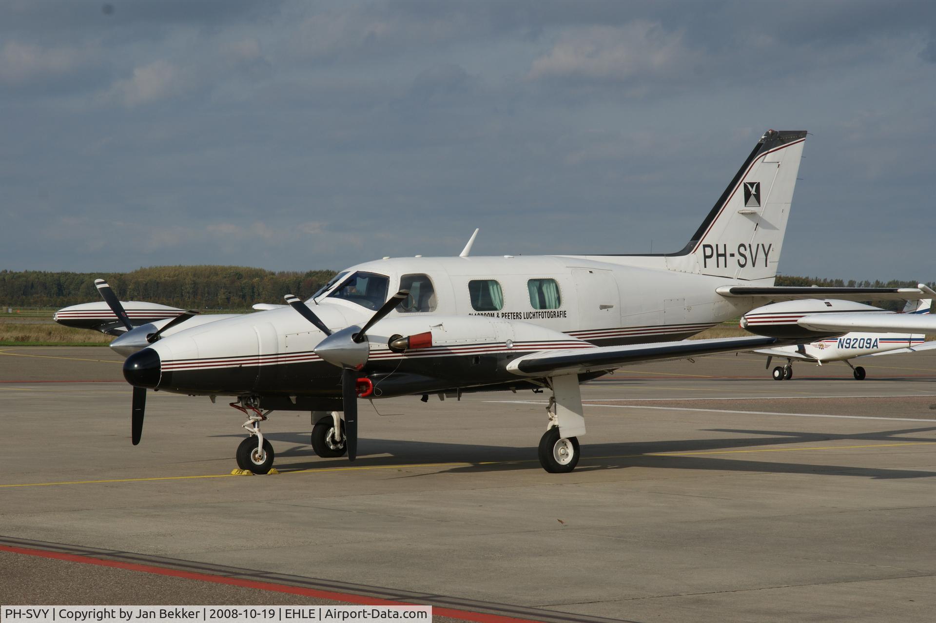 PH-SVY, Piper PA-31T Cheyenne II C/N 31T-8020041, Lelystad Airport