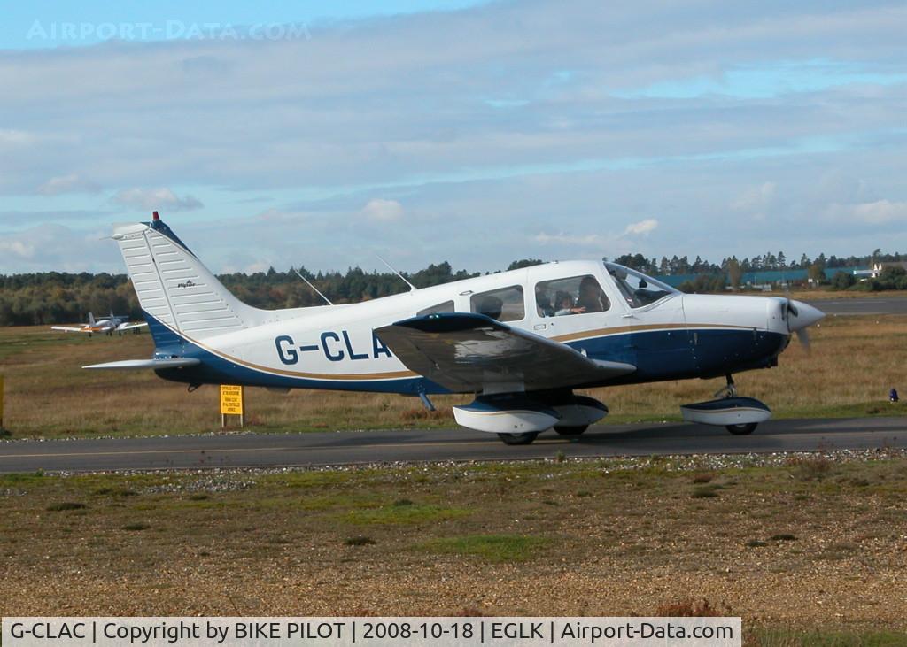 G-CLAC, 1981 Piper PA-28-161 Cherokee Warrior II C/N 28-8116241, LOCAL RESIDENT
