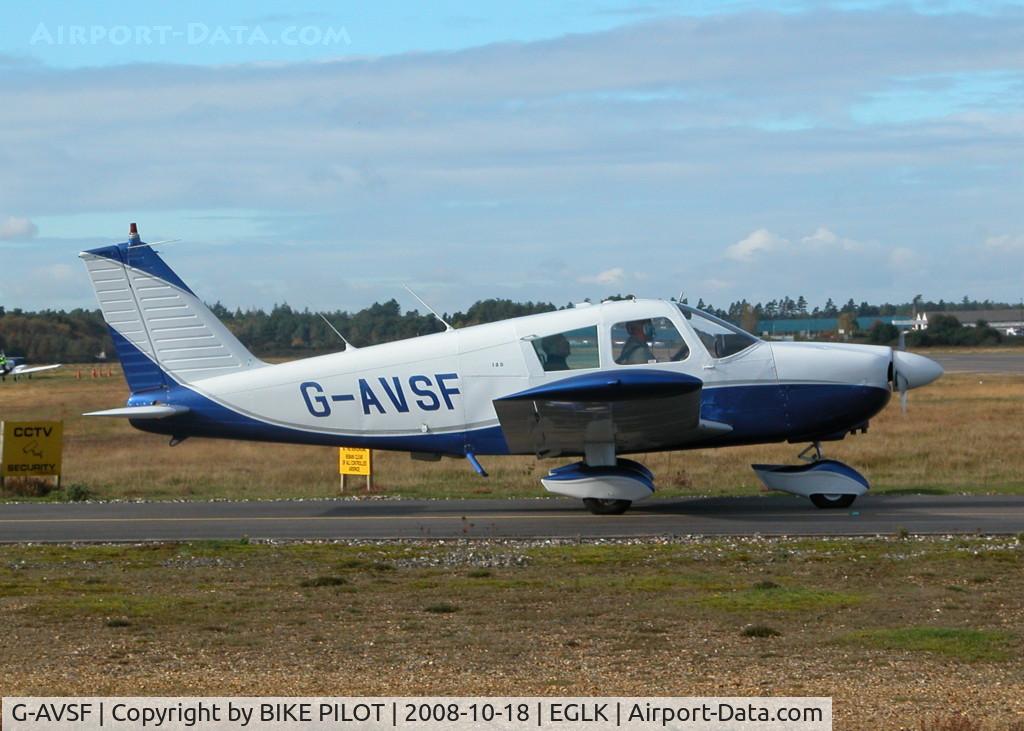 G-AVSF, 1967 Piper PA-28-180 Cherokee C/N 28-4197, FIRST UK AIRCRAFT I FLEW IN BACK IN THE 80'S