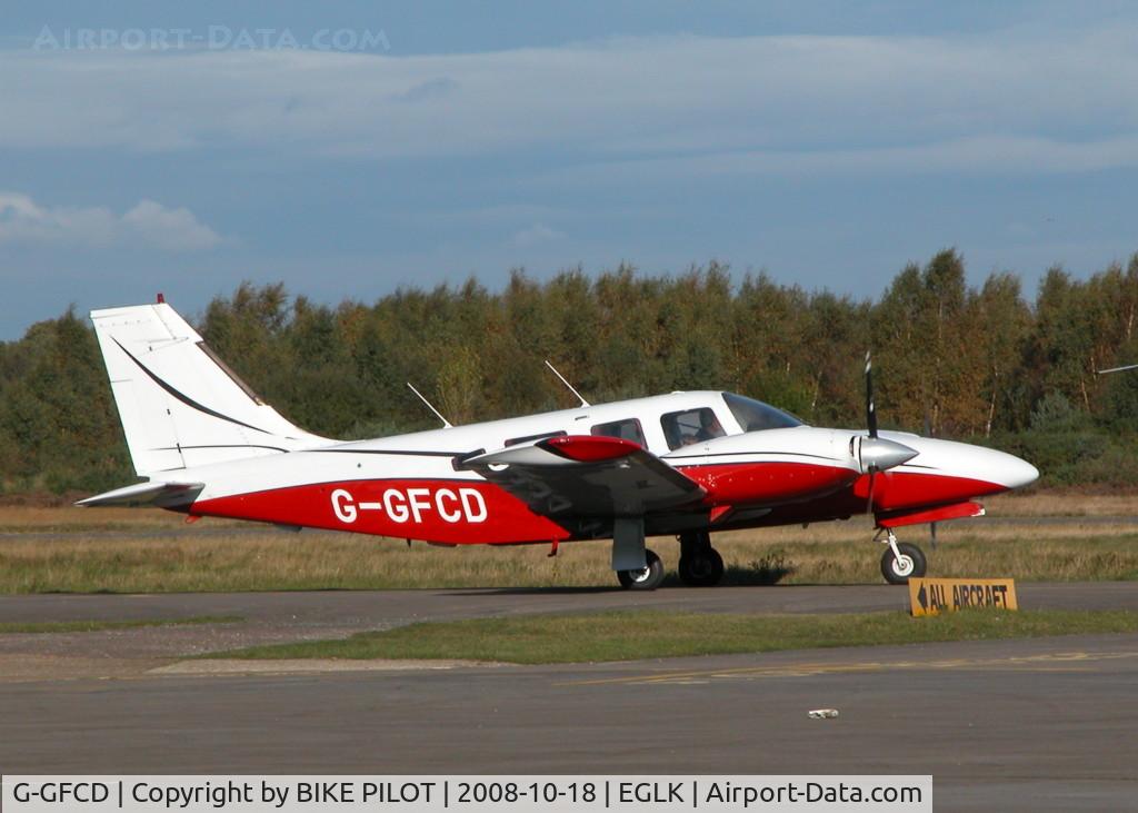 G-GFCD, 1981 Piper PA-34-220T Seneca III C/N 34-8133073, ONE OF THREE SENECAS AT BLACKBUSHE