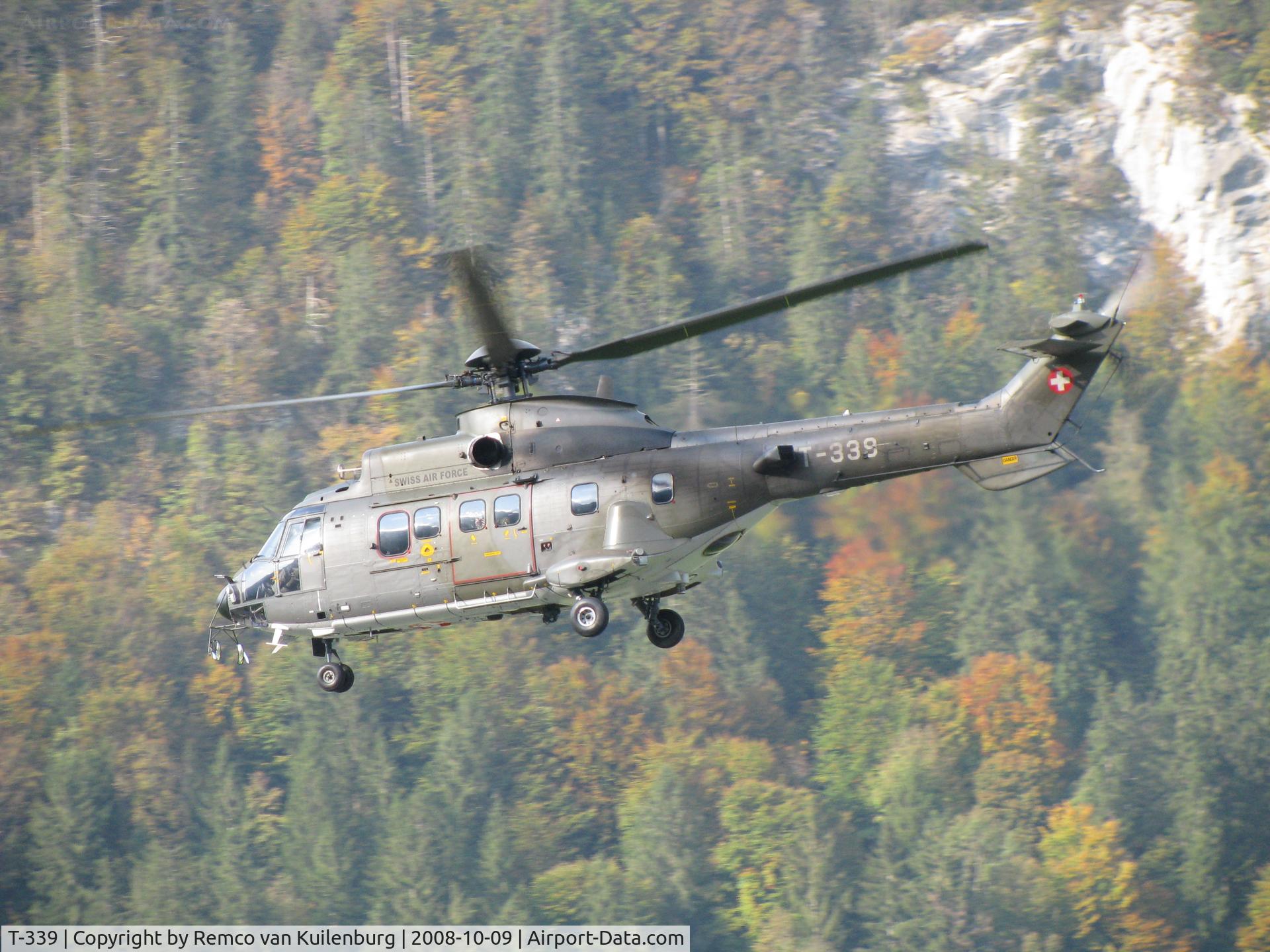 T-339, 2002 Eurocopter AS-532UL Cougar C/N 2551/MIS024, foto taken on Meiringen