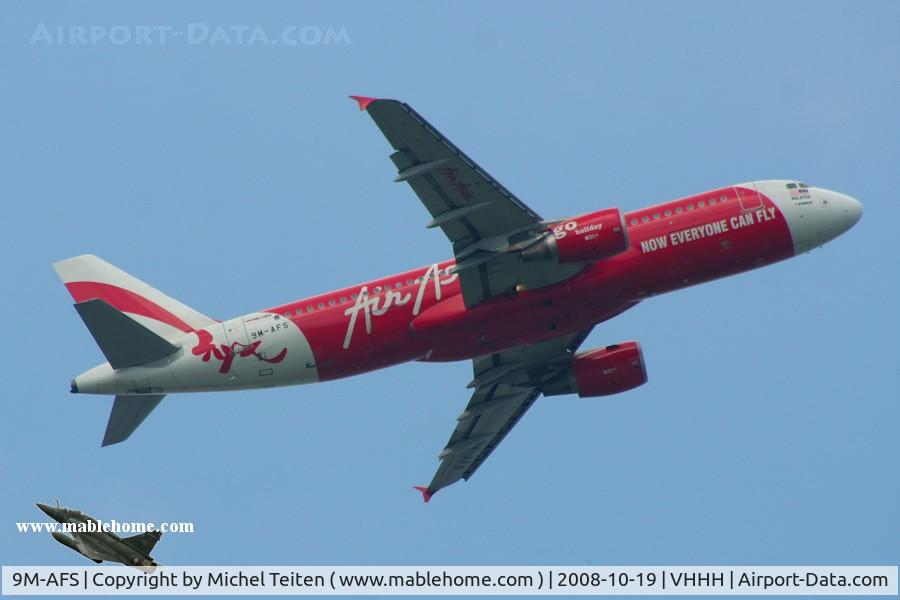 9M-AFS, 2007 Airbus A320-216 C/N 3117, Airasia