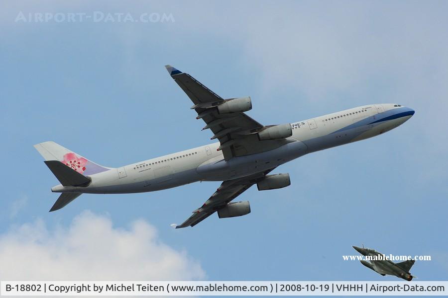B-18802, 2001 Airbus A340-313X C/N 406, China Airlines