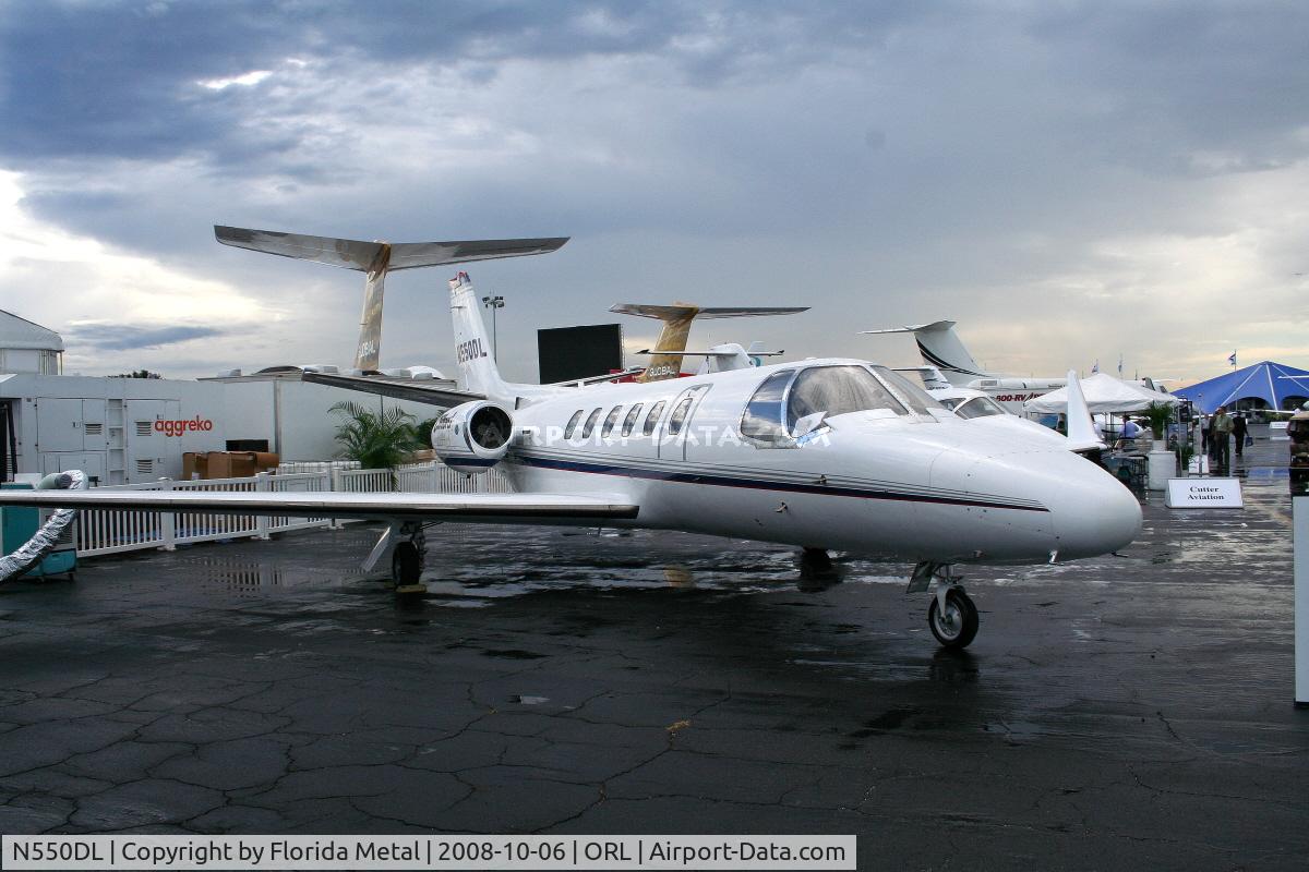 N550DL, 1988 Cessna S550 Citation IIS C/N S550-0155, Cessna 550 with winglets at NBAA