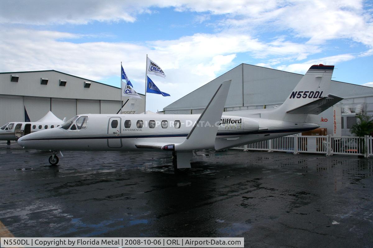 N550DL, 1988 Cessna S550 Citation IIS C/N S550-0155, Cessna 550 with winglets at NBAA