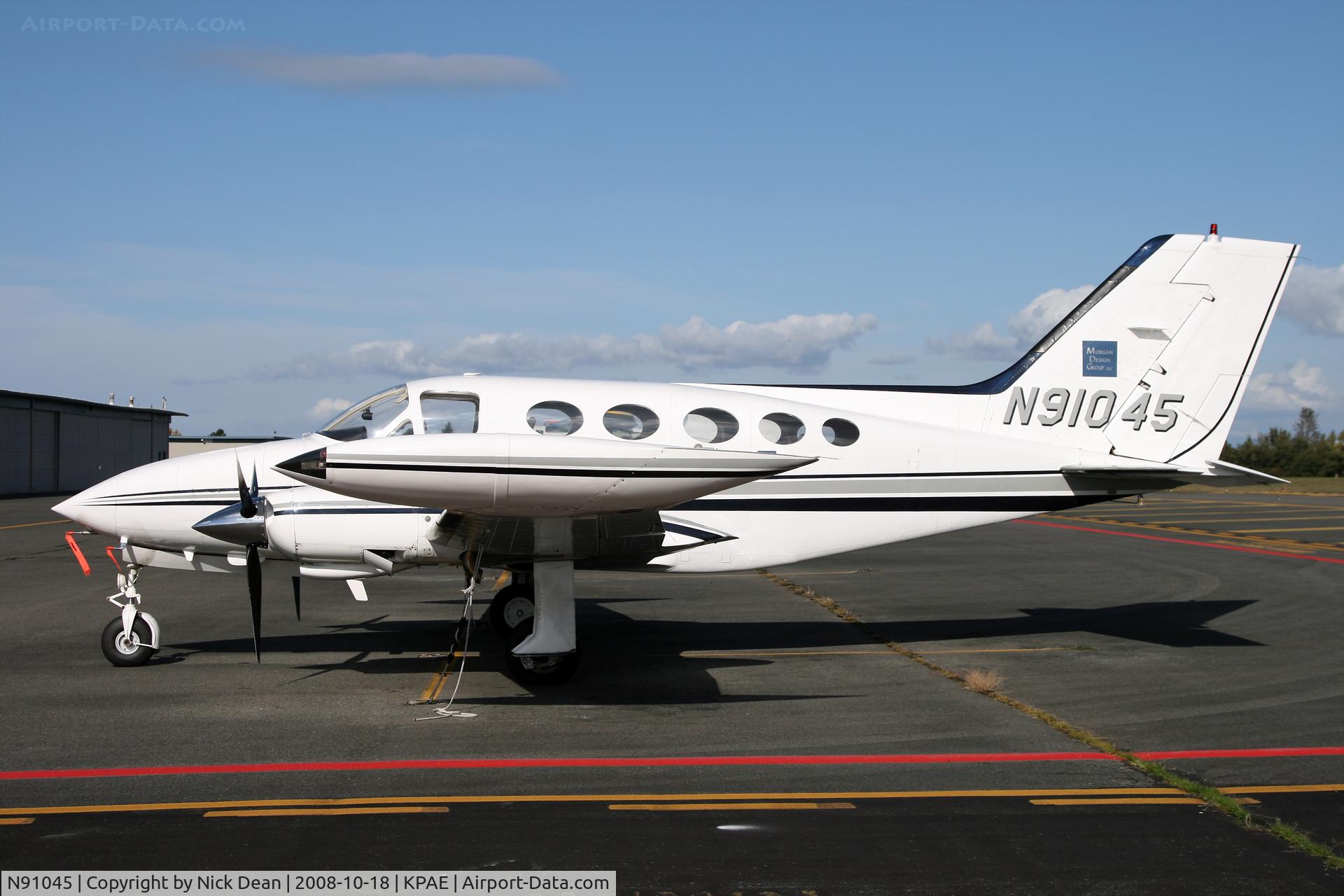 N91045, 1975 Cessna 414 Chancellor C/N 414-0623, /