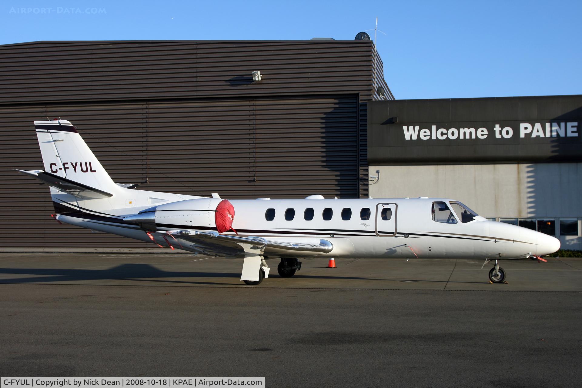 C-FYUL, 2003 Cessna 560 Citation Encore C/N 560-0647, Not the aircraft in the data base this is 560-0647 
