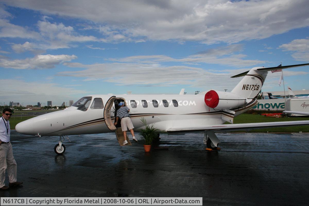 N617CB, 2007 Cessna 525A CitationJet CJ2+ C/N 525A-0356, Cessna 525A CJ2 at NBAA at Cessna Display