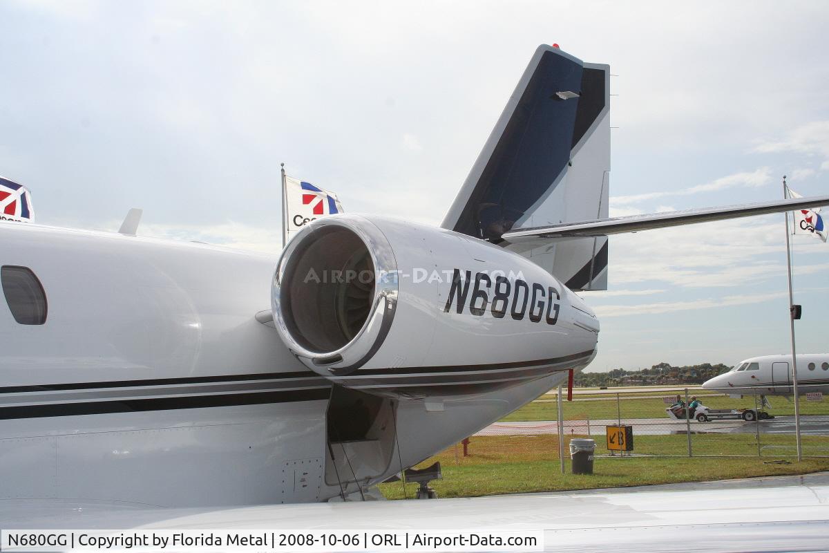N680GG, 2006 Cessna 680 Citation Sovereign C/N 680-0104, Citation 680 in Cessna Display at NBAA
