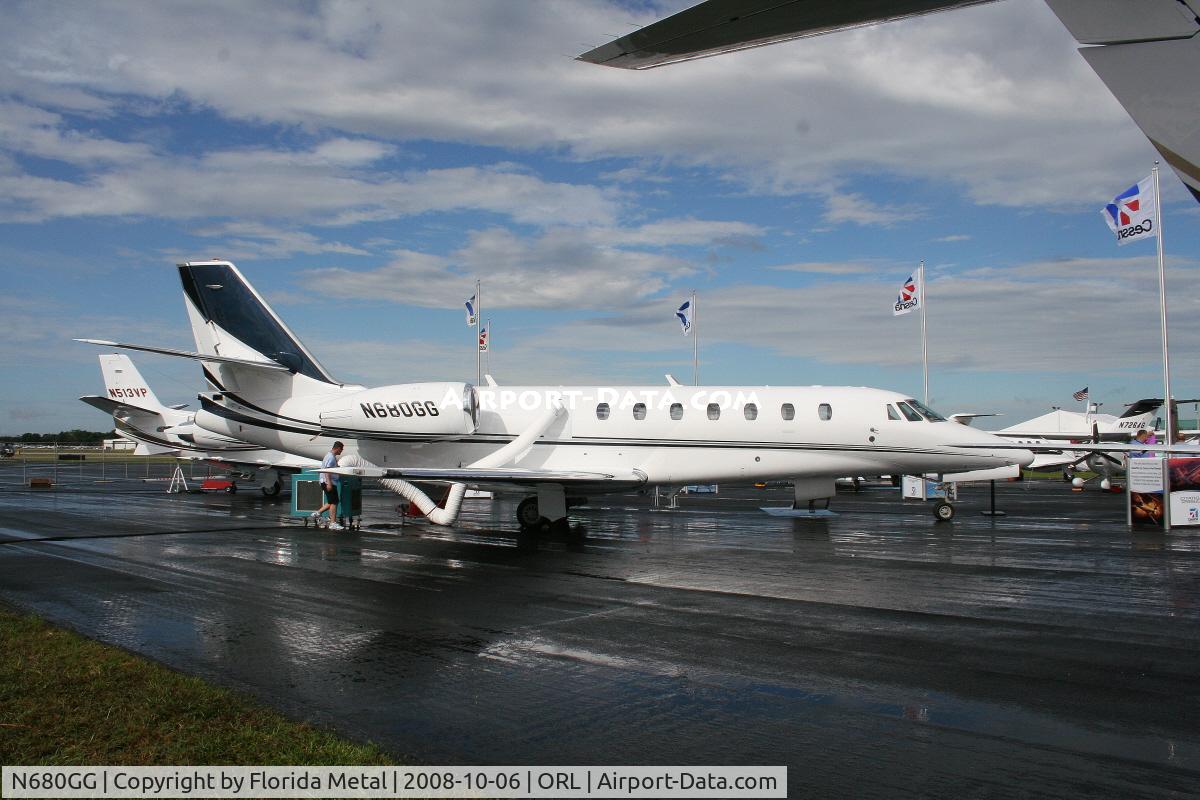 N680GG, 2006 Cessna 680 Citation Sovereign C/N 680-0104, Citation 680 in Cessna Display at NBAA