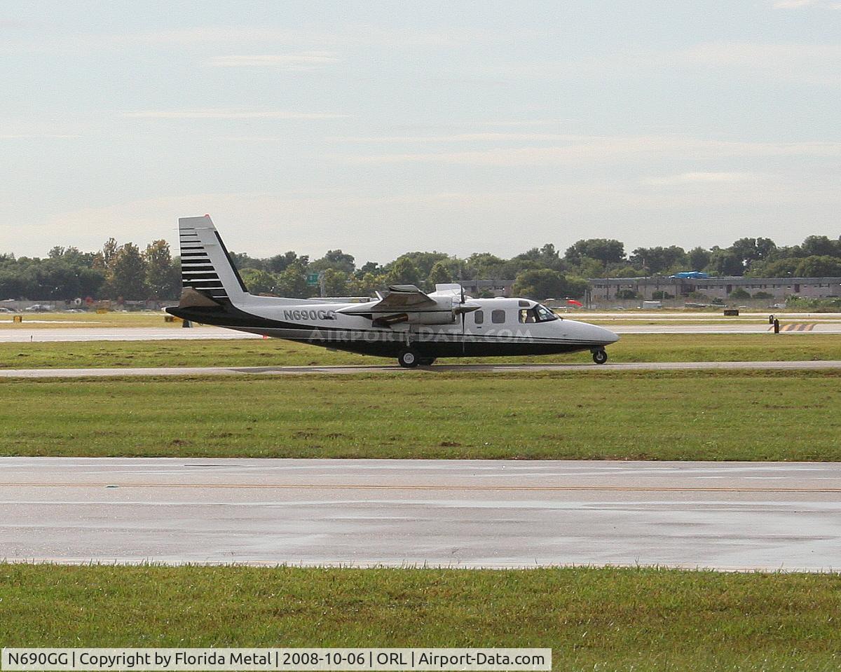 N690GG, 1977 Rockwell International 690B C/N 11411, Aerocommander 690B