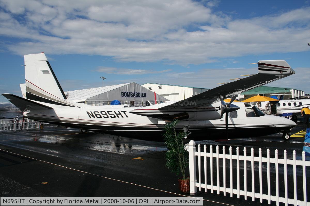 N695HT, 1982 Gulfstream Am Corp Comm Div 695A C/N 96038, Gulfstream/Commander 695A