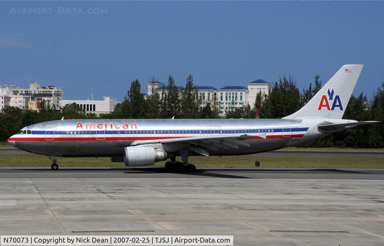 N70073, 1989 Airbus A300B4-605R C/N 516, /