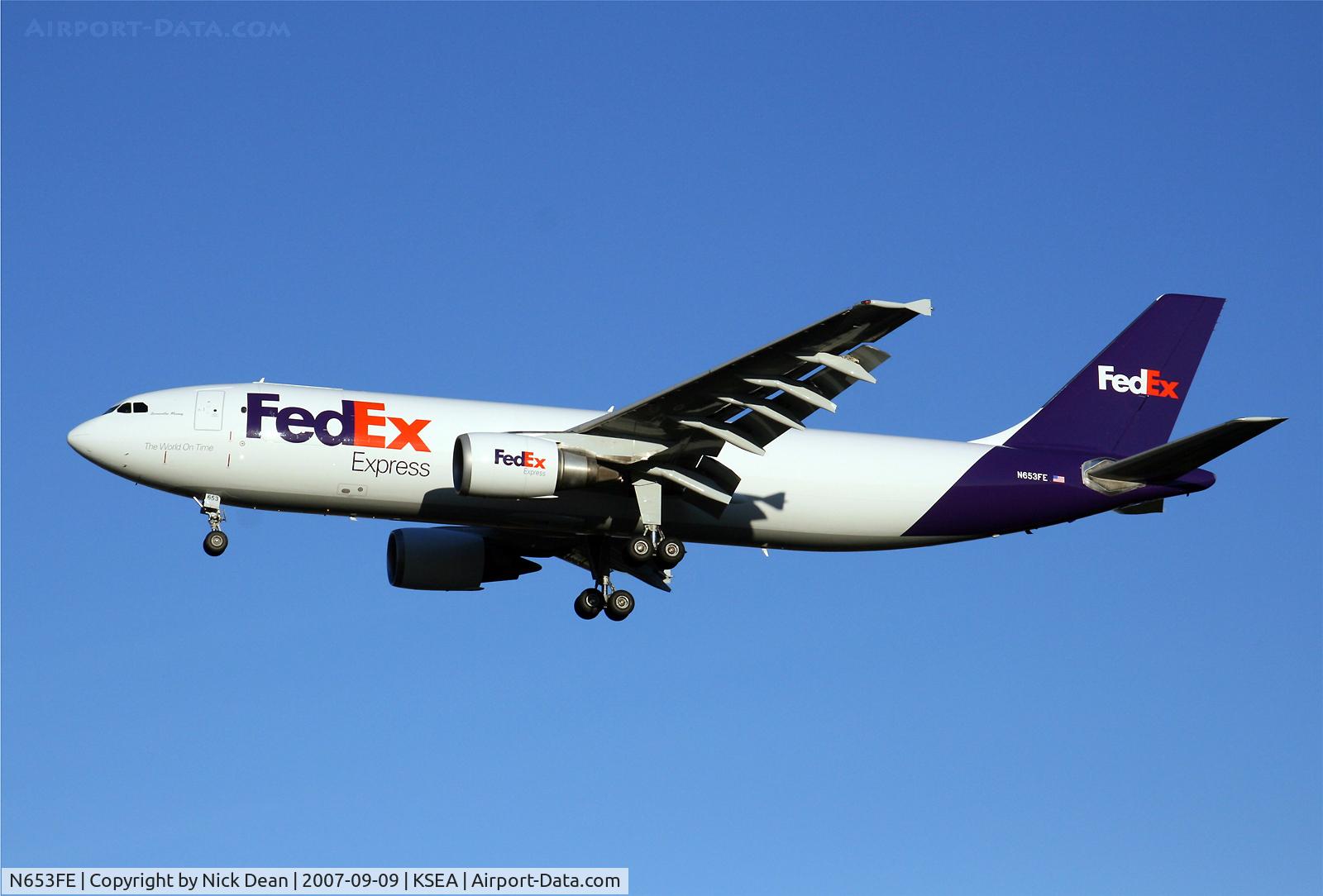 N653FE, 1994 Airbus A300F4-605R C/N 736, /