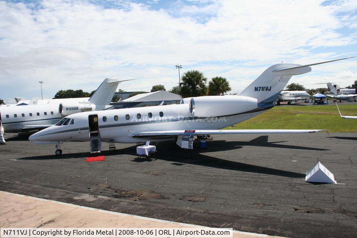 N711VJ, 1999 Cessna 750 Citation X C/N 750-0101, Citation X at NBAA