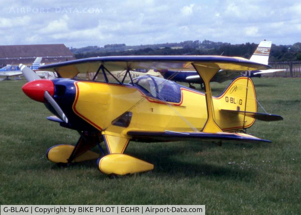 G-BLAG, 1984 Pitts S-1D Special C/N PFA 009-10195, SCANNED FROM SLIDE