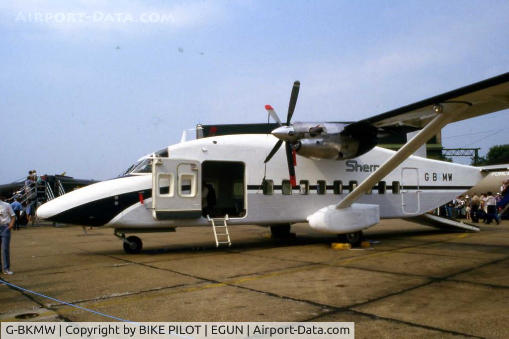 G-BKMW, 1982 Short 330-100 C/N SH.3094, SHERPA PROTOTYPE ?