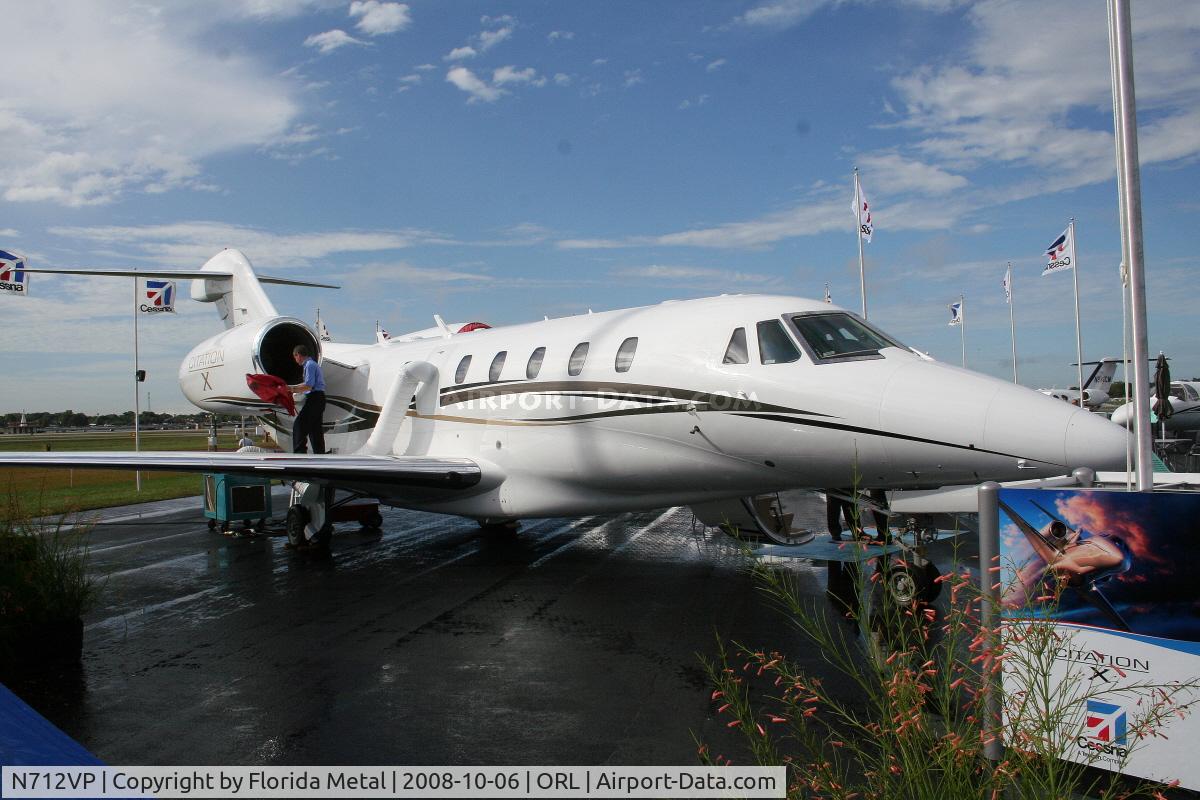 N712VP, 1997 Cessna 750 Citation X Citation X C/N 750-0012, Citation X at NBAA