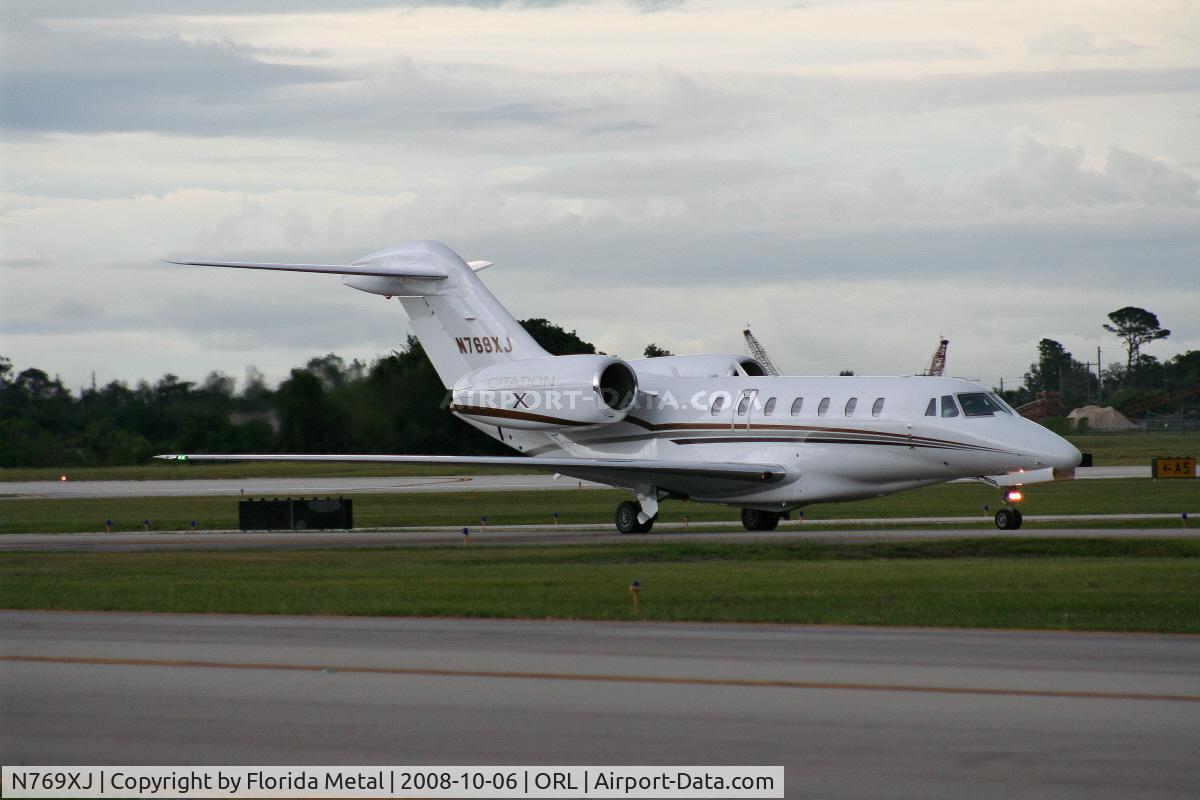 N769XJ, 2007 Cessna 750 Citation X Citation X C/N 750-0269, Citation X
