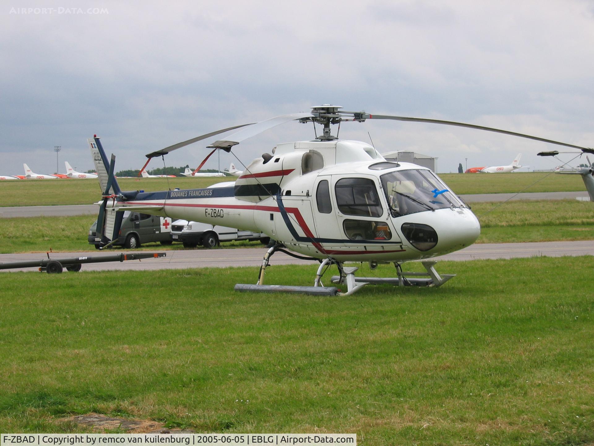 F-ZBAD, Aerospatiale AS-355F-2 Ecureuil 2 C/N 5156, on Bierset open day 05-06-2005