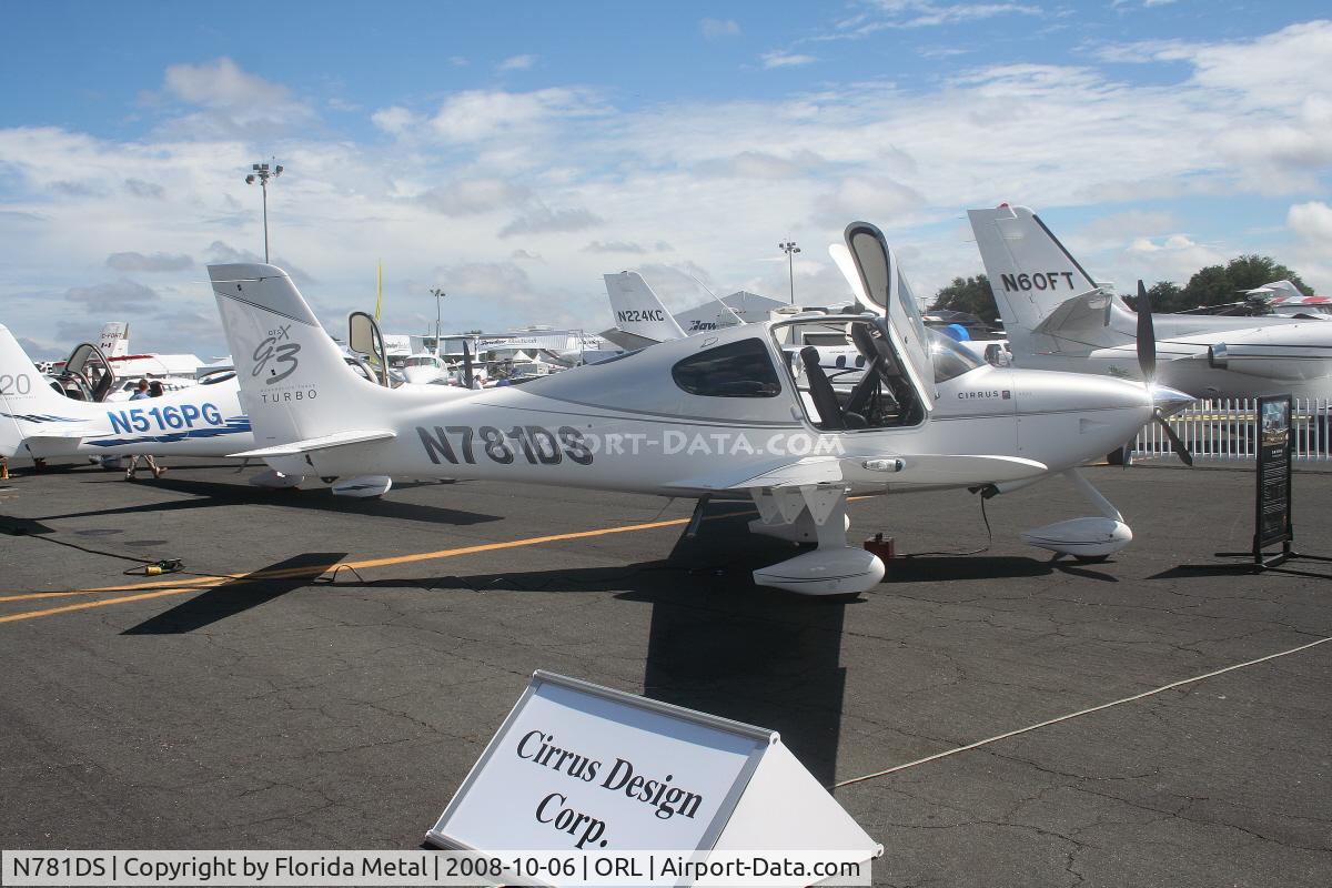 N781DS, 2008 Cirrus SR22 G3 GTSX Turbo C/N 3095, Cirrus SR22 at NBAA