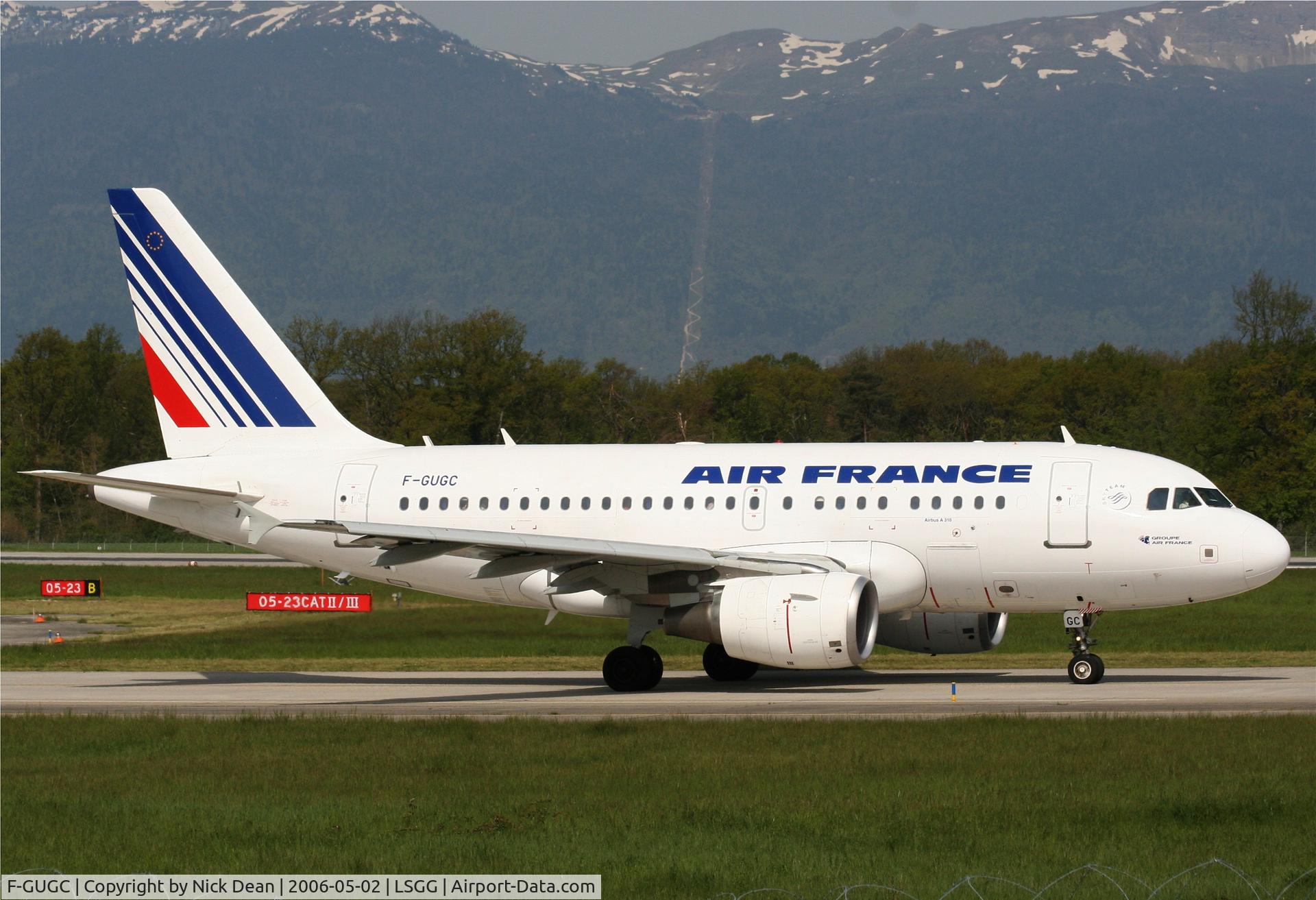 F-GUGC, 2002 Airbus A318-111 C/N 2071, LSGG/GVA