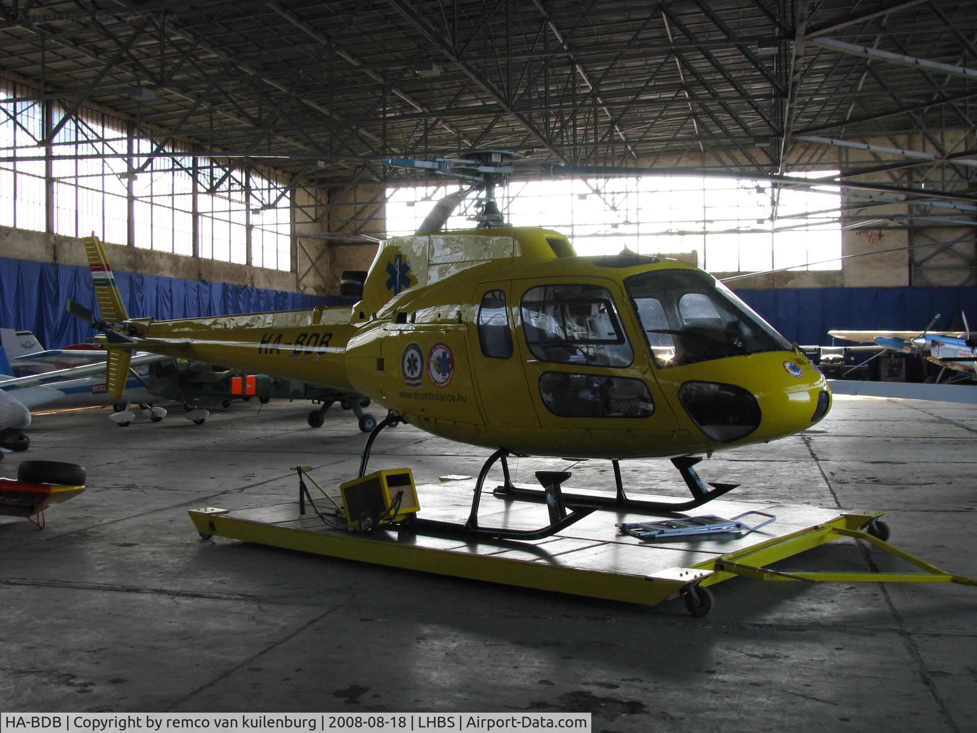 HA-BDB, 1992 Aérospatiale AS-350B Ecureuil C/N 2607, Air Ambulance