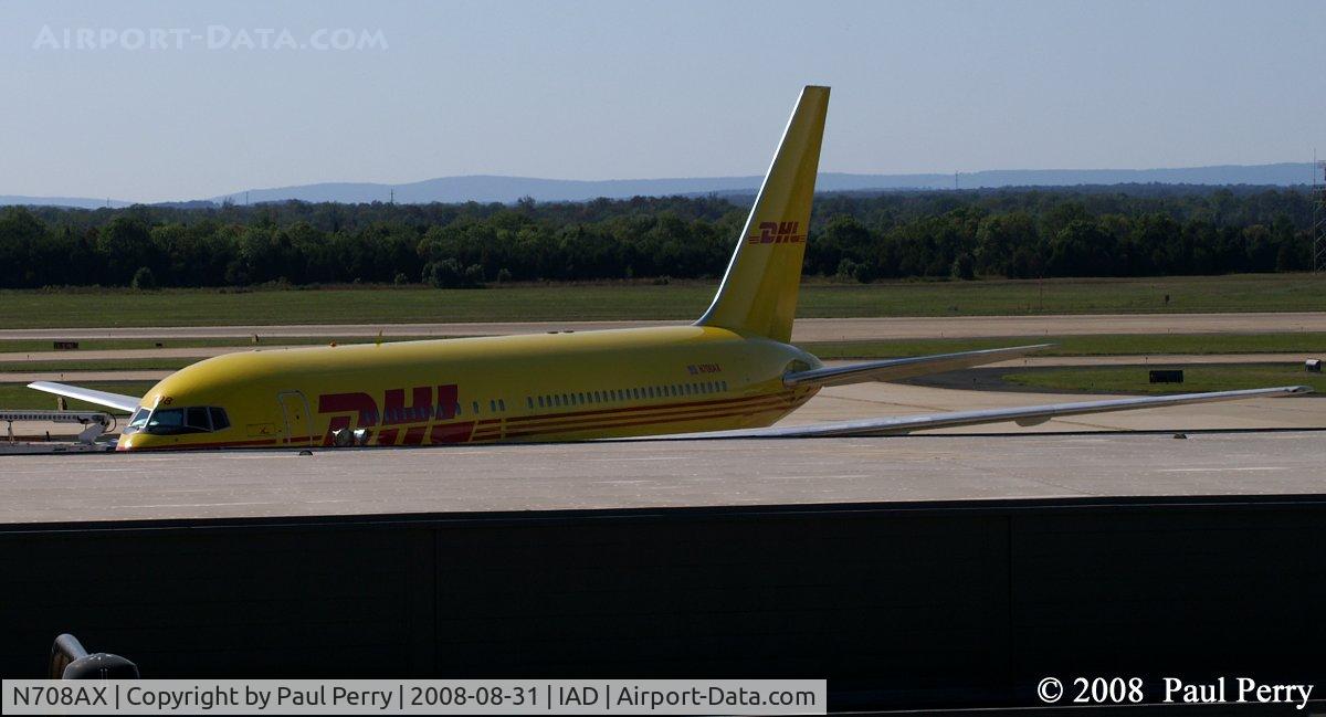 N708AX, 1983 Boeing 767-231 C/N 22571, One of the cargo birds on the ramp