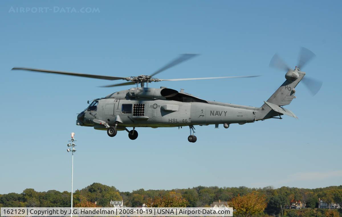 162129, Sikorsky SH-60B Seahawk C/N 70-0420, SH-60B 162129 at U.S. Naval Academy 10-19-08