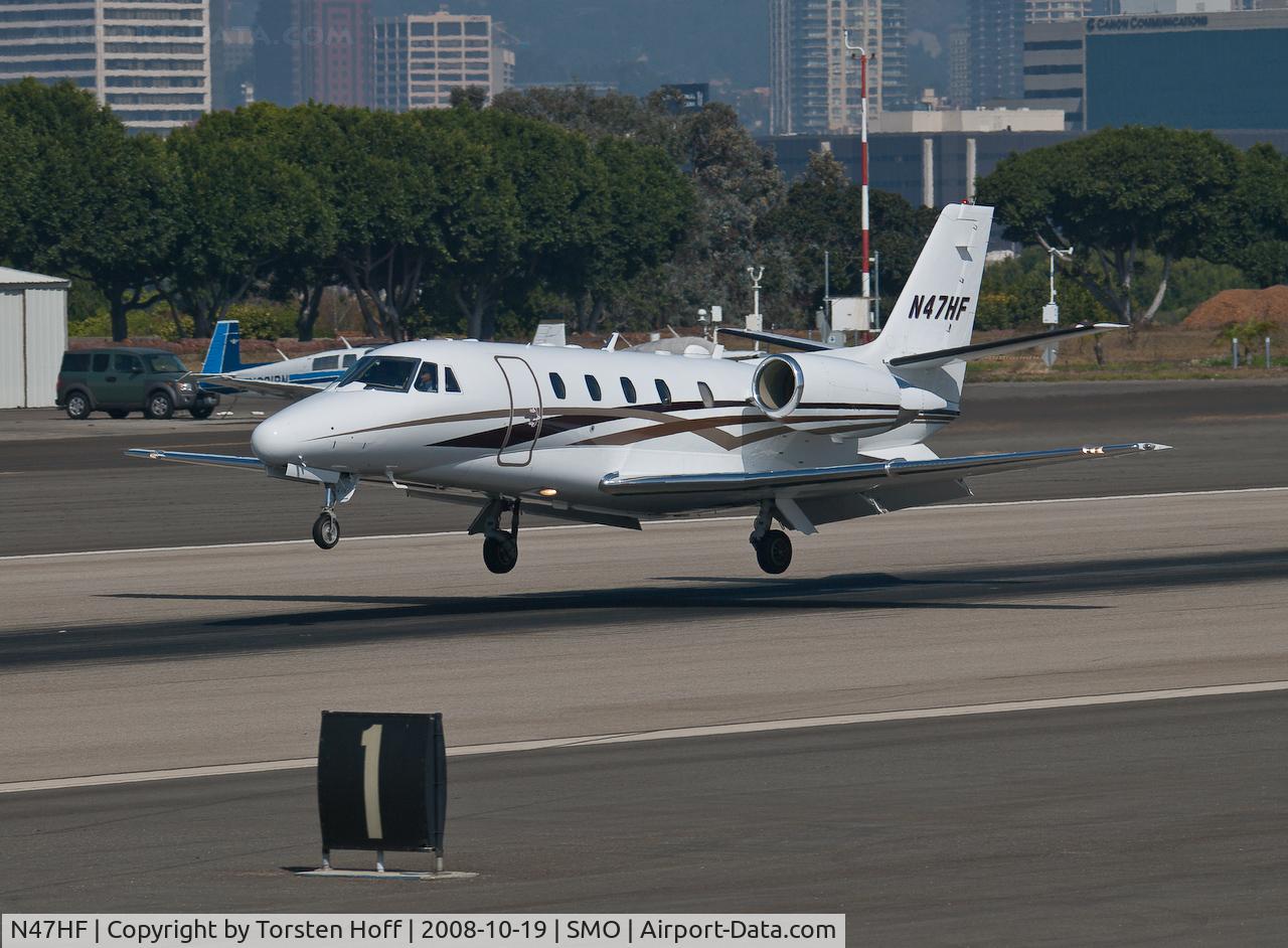 N47HF, 2003 Cessna 560XL C/N 560-5347, N47HF arriving on RWY 21