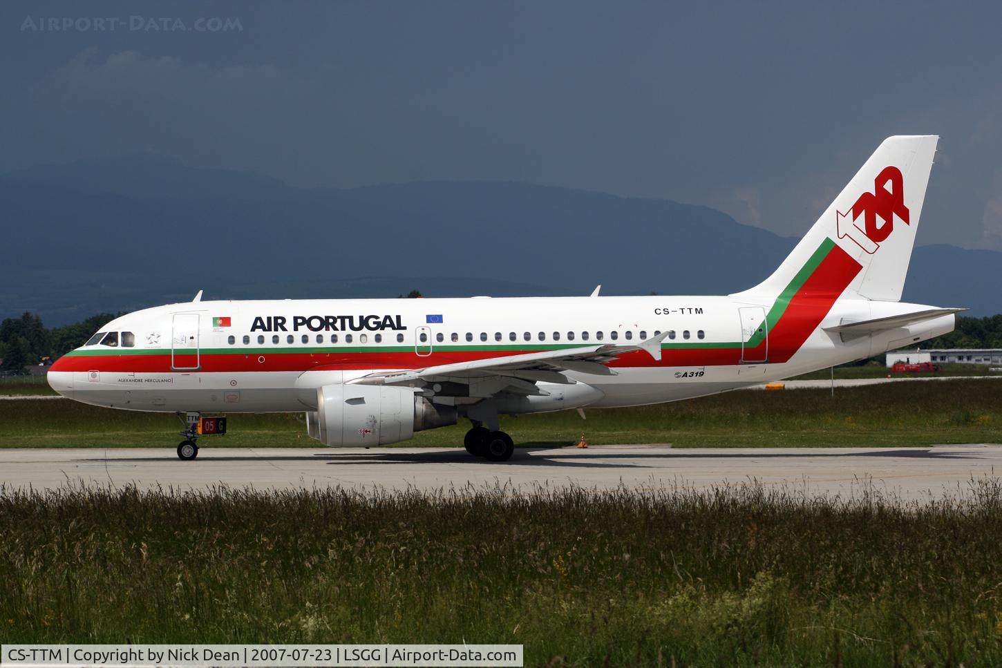 CS-TTM, 1999 Airbus A319-111 C/N 1106, LSGG/GVA