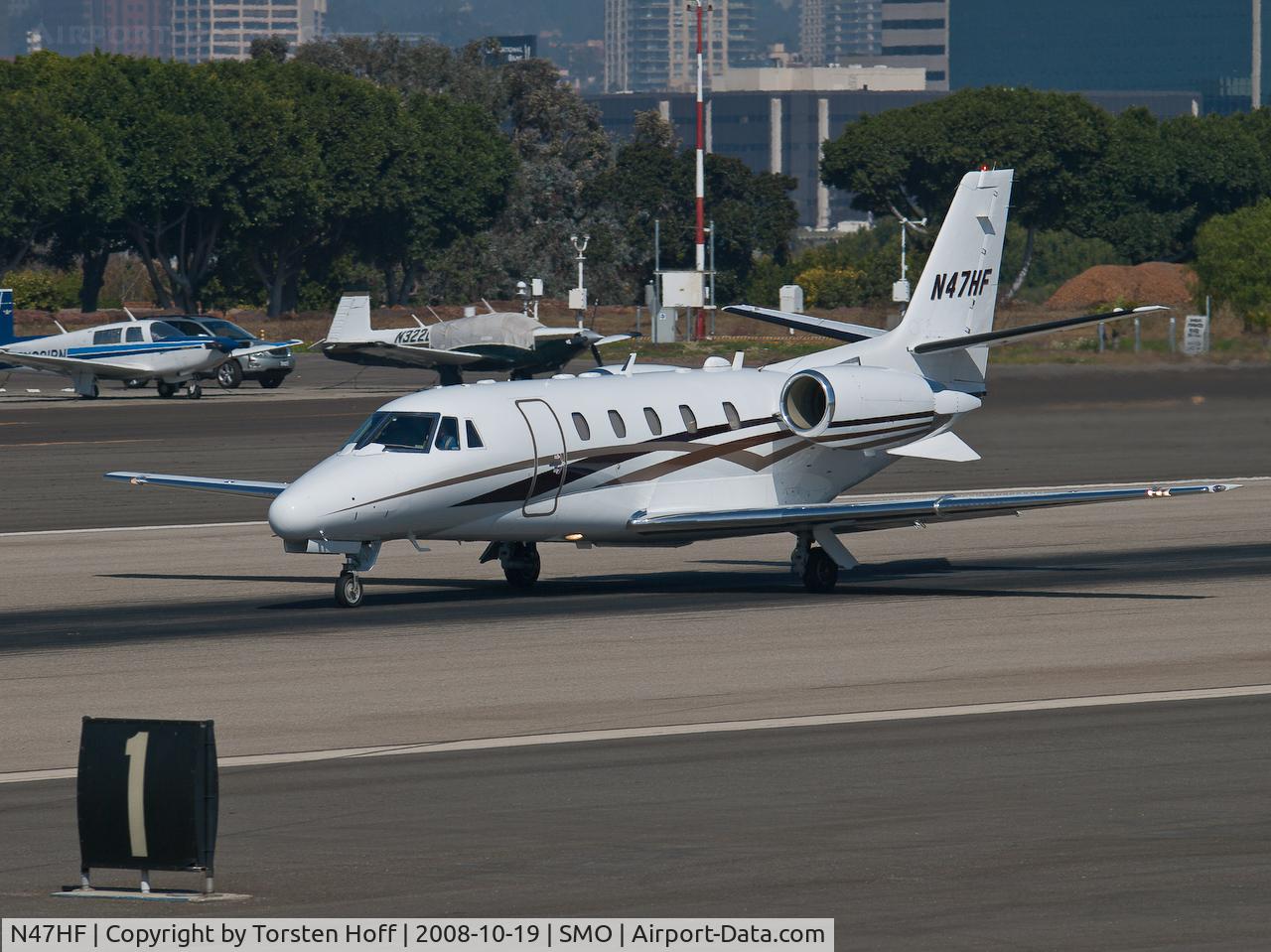 N47HF, 2003 Cessna 560XL C/N 560-5347, N47HF departing from RWY 21