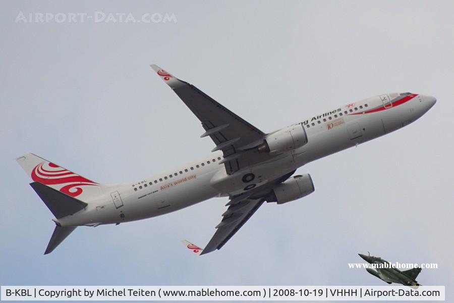 B-KBL, 2007 Boeing 737-84P C/N 35074, Hong kong Airlines