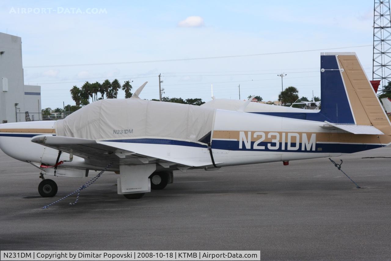 N231DM, 1979 Mooney M20K C/N 25-0121, /