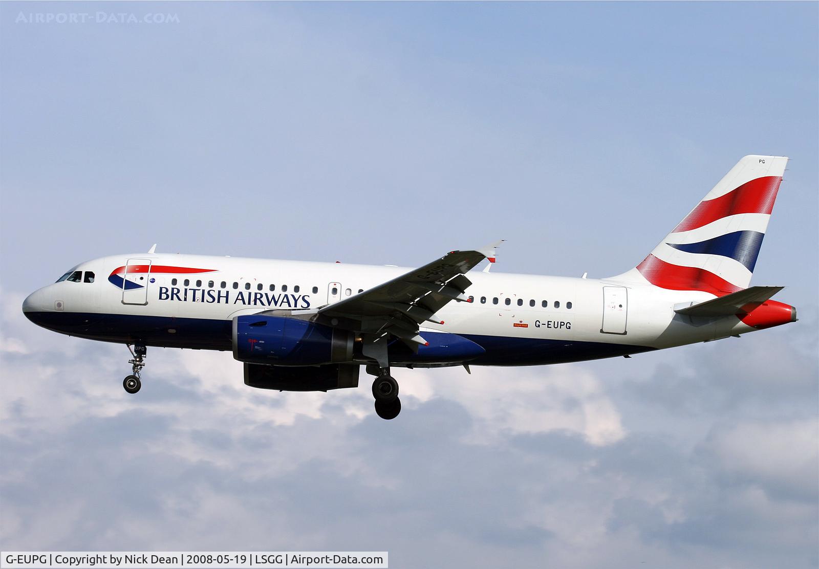 G-EUPG, 2000 Airbus A319-131 C/N 1222, /