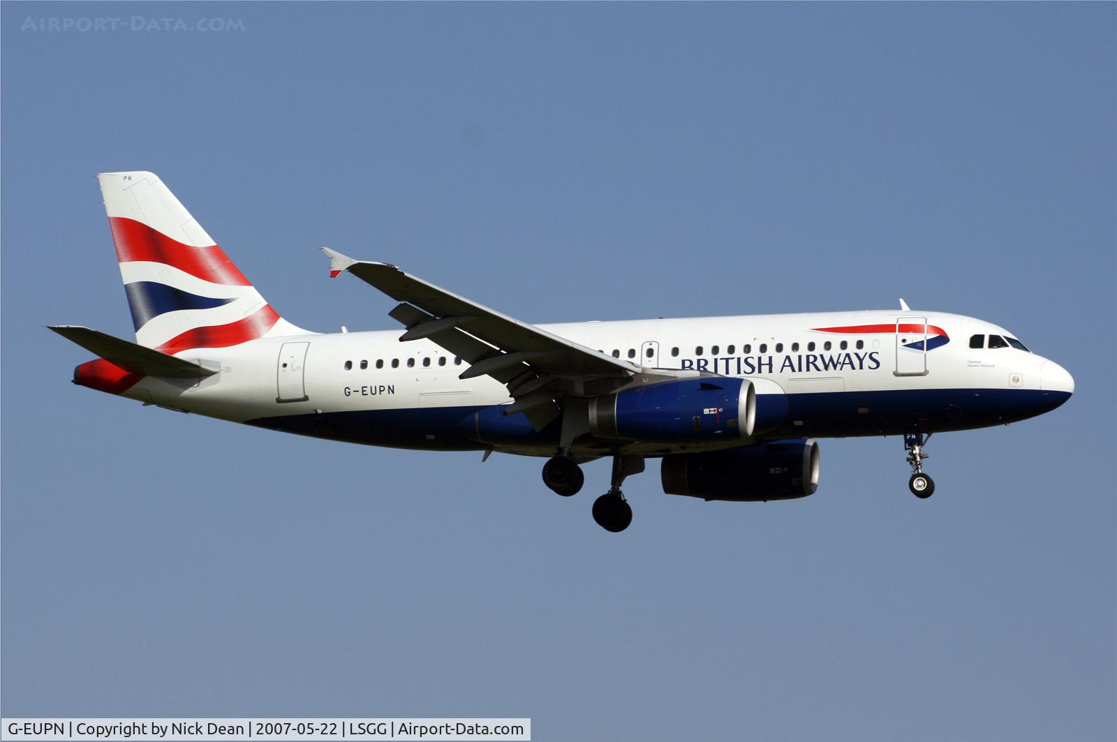 G-EUPN, 2000 Airbus A319-131 C/N 1261, /
