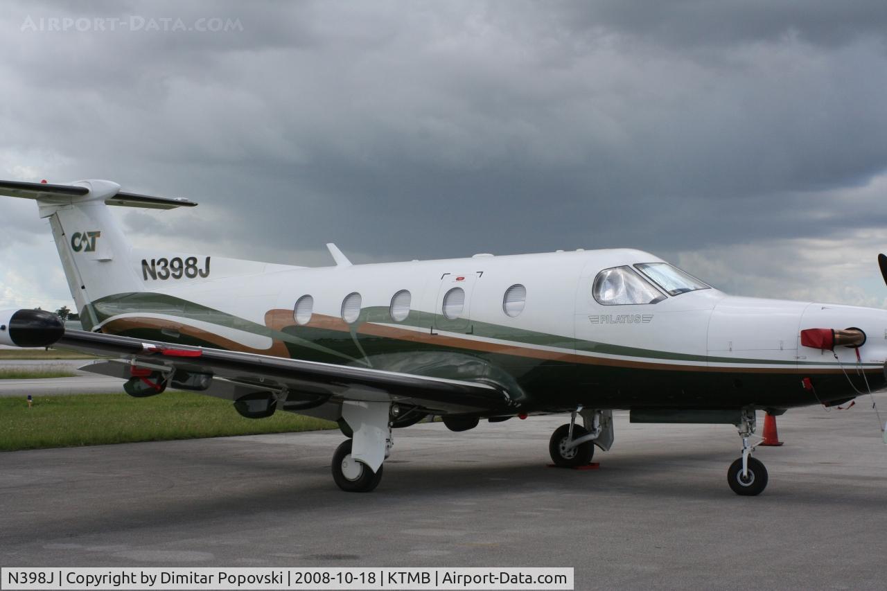 N398J, 2001 Pilatus PC-12/45 C/N 398, /
