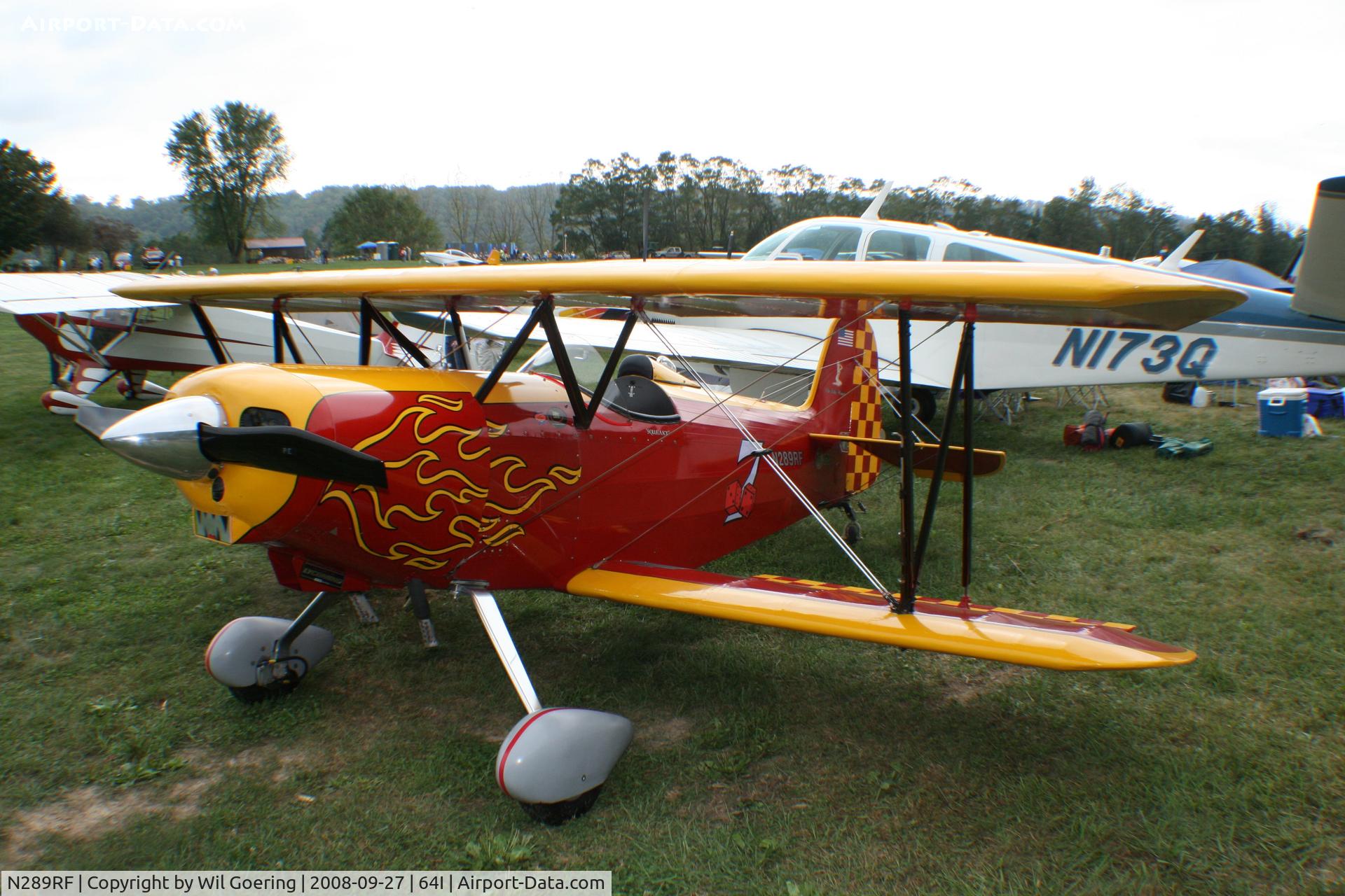 N289RF, 1986 Smith DSA-1 Miniplane C/N 1, 2008 Lee Bottom Fly-in